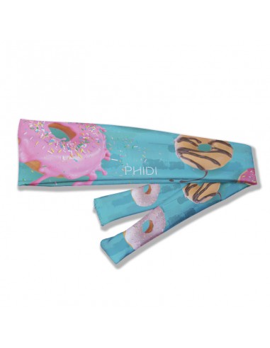 Bandeau sport Made in France motif Donuts- Phidi